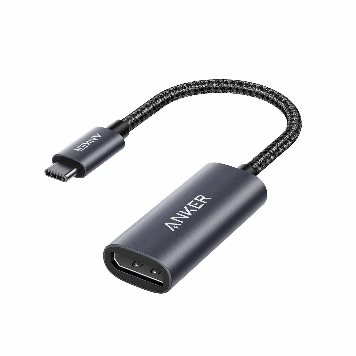 Anker Power Expand Usb-C To DisplayPort Adapter Grey