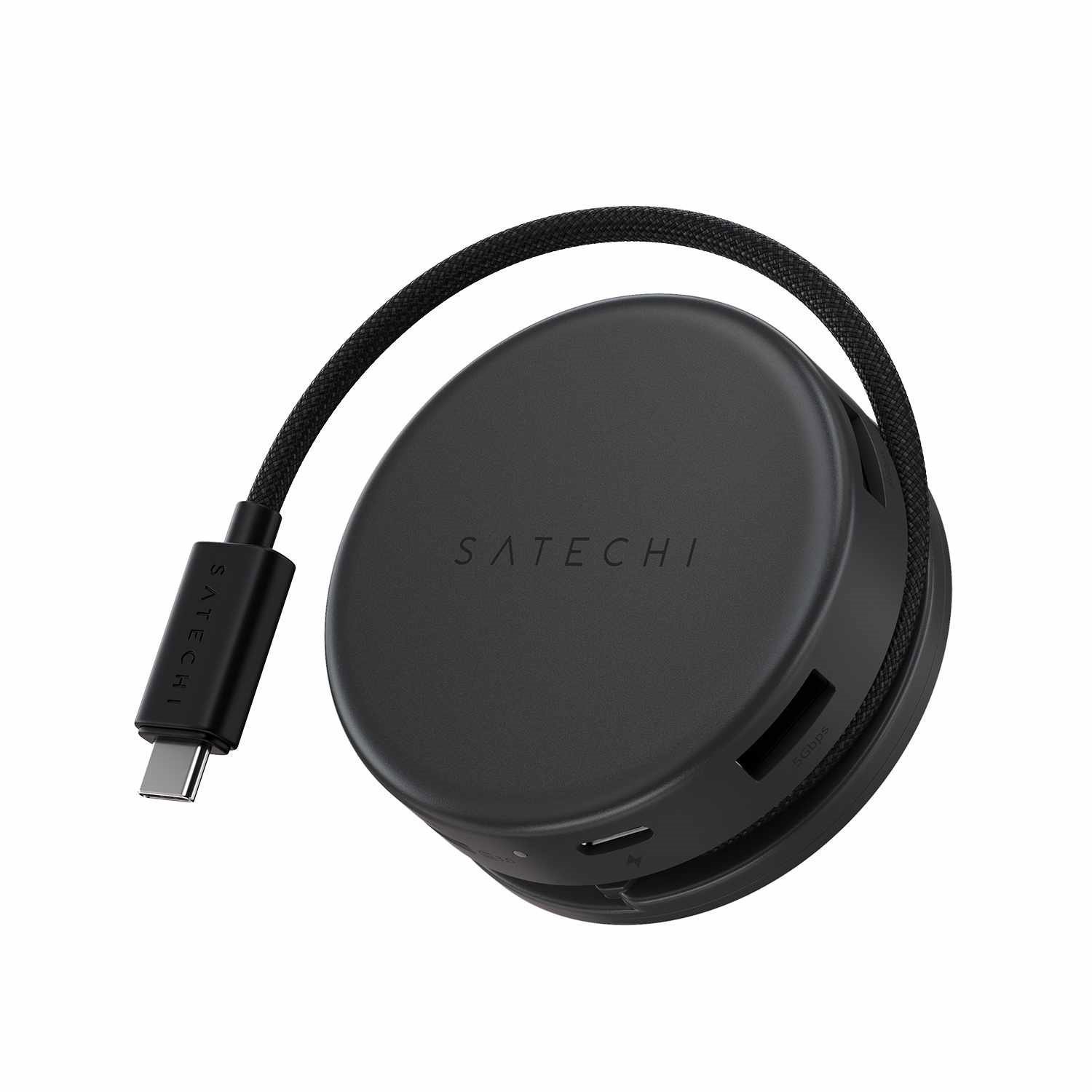 Satechi OntheGo 7-In-1 Multiport Adapter Space Black