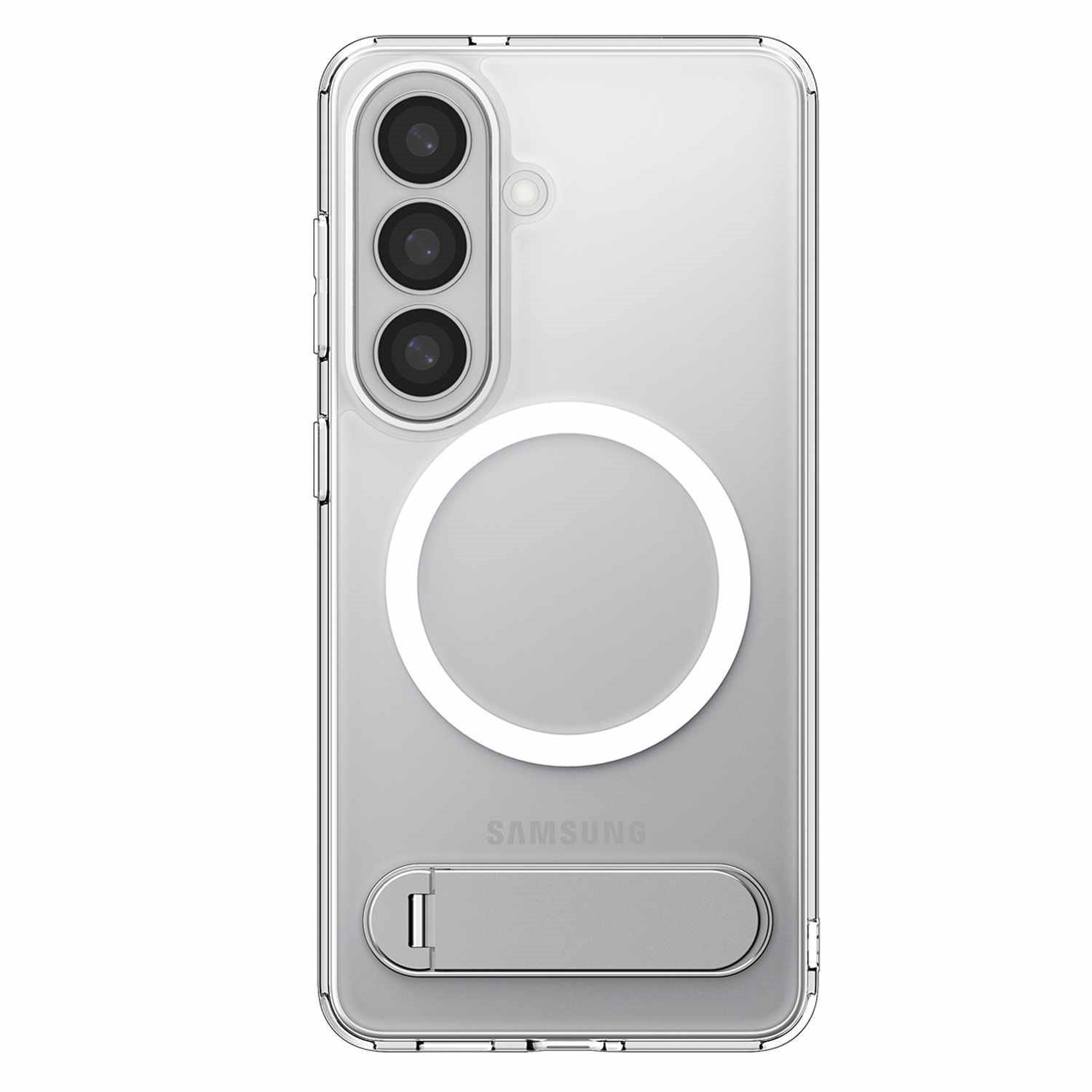 Spigen Slim Armor Essential S Case w/Magnets Clear White For Samsung Galaxy S26+