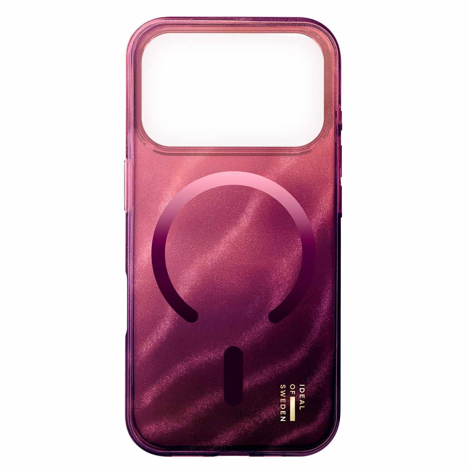 Ideal Industries Glitter Glow MagSafe Case Cherry Lacquer For iPhone 17 Pro