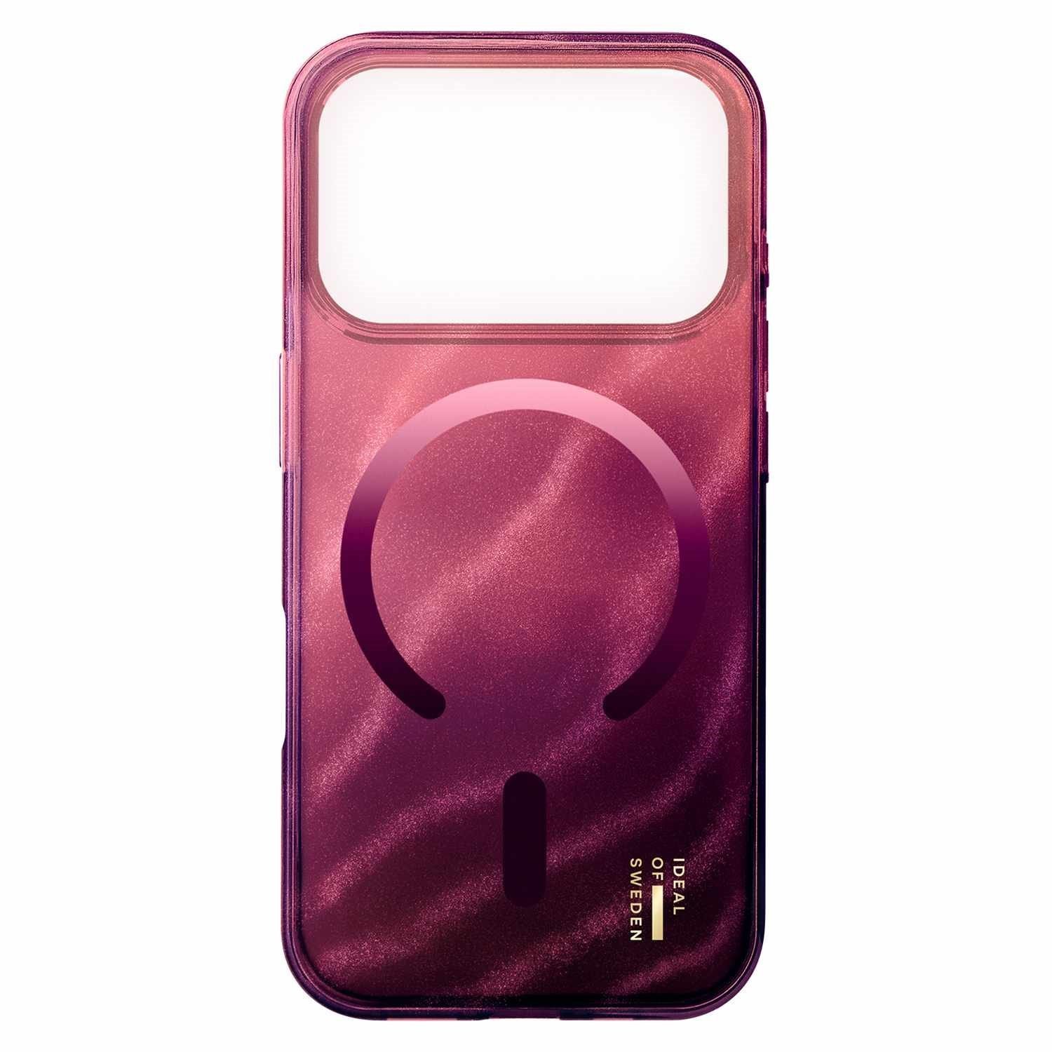 Ideal Industries Glitter Glow MagSafe Case Cherry Lacquer For iPhone 17 Pro Max