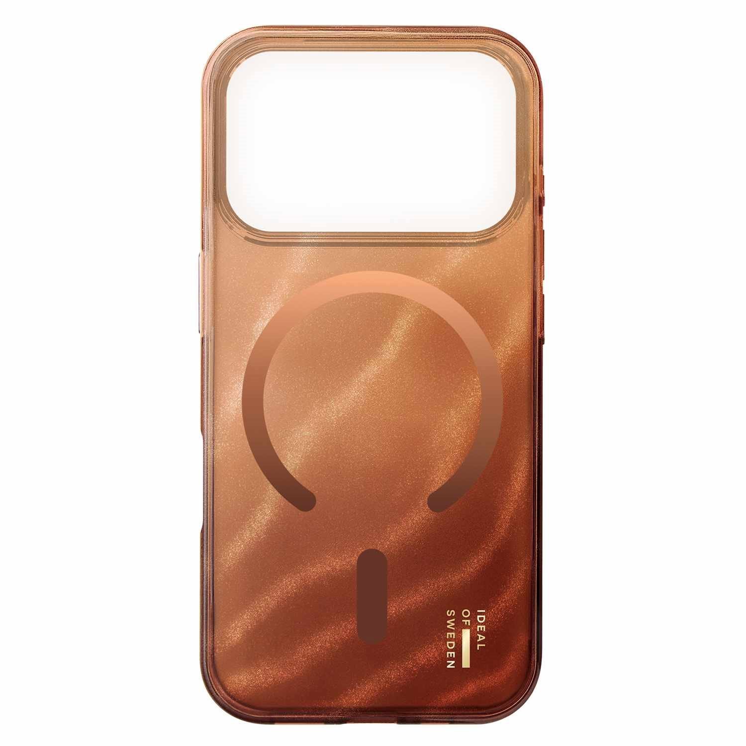 Ideal Industries Glitter Glow MagSafe Case Mocha Mousse For iPhone 17 Pro Max