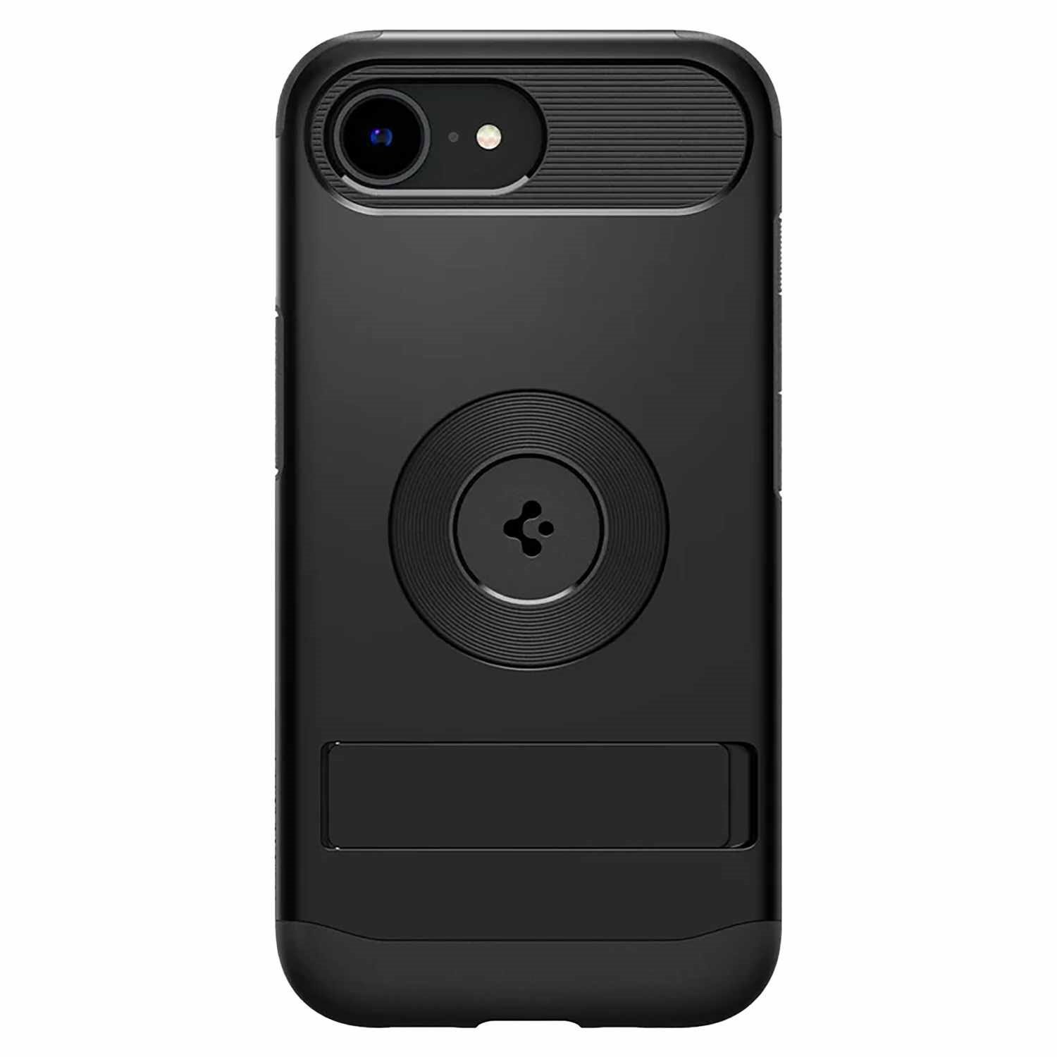 Spigen Slim Armor Magfit Case Black For iPhone 17e/Phone 16E