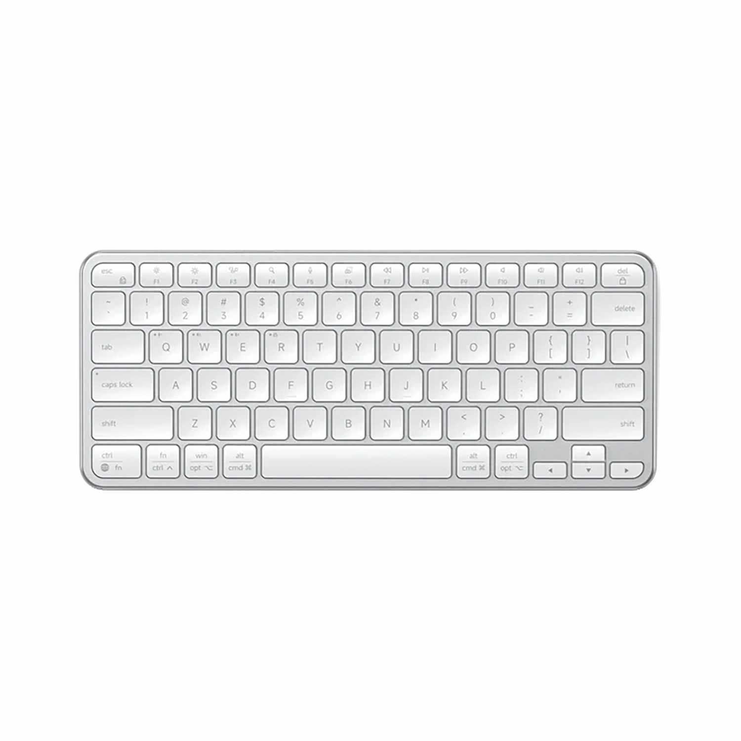 Satechi Slim Ex1 Wireless Keyboard Us English Silver