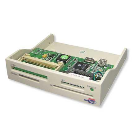 Generic Usb 2.0 6-1 3.5 Bay Mount Card Reader