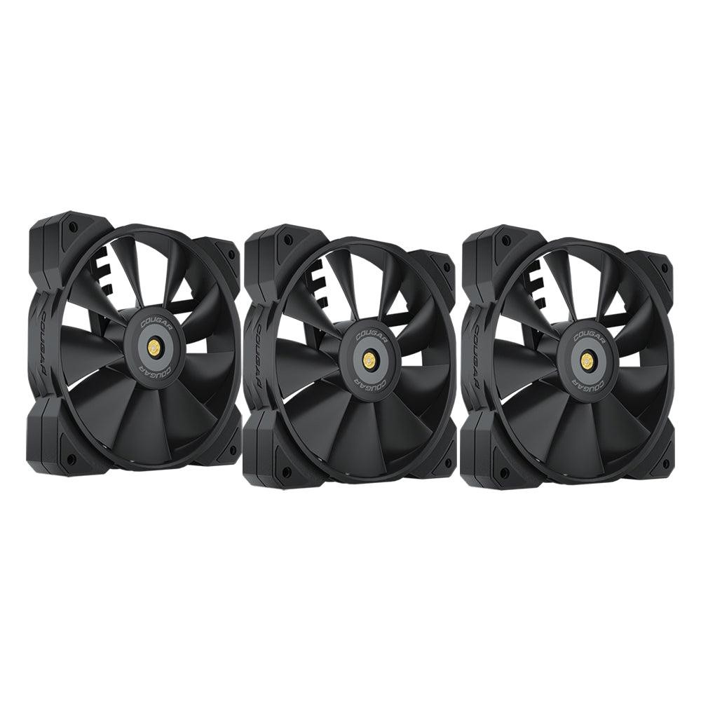 Cougar MHP 120 Cooling Fan Kit - 3 PC, BK