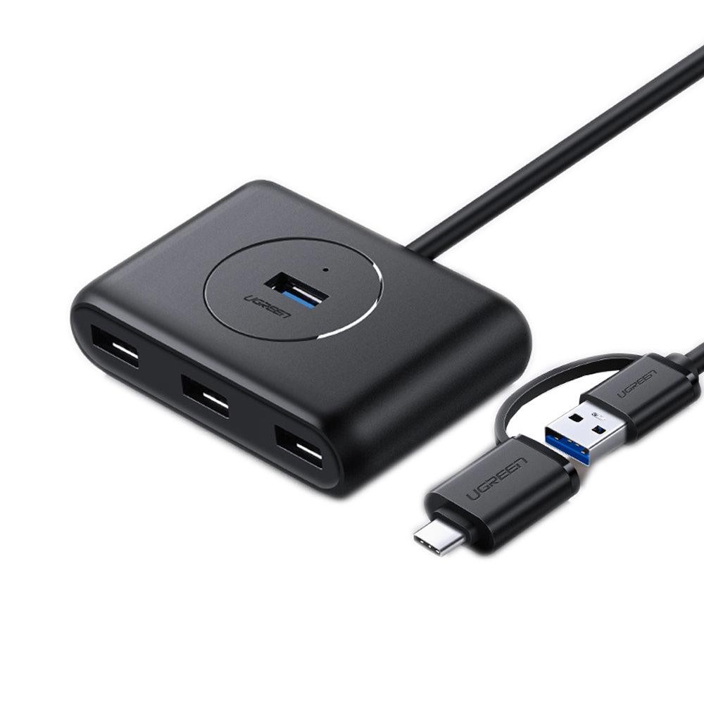 Ugreen Usb-A Hub With Usb-C Adapter - 4X Usb-A