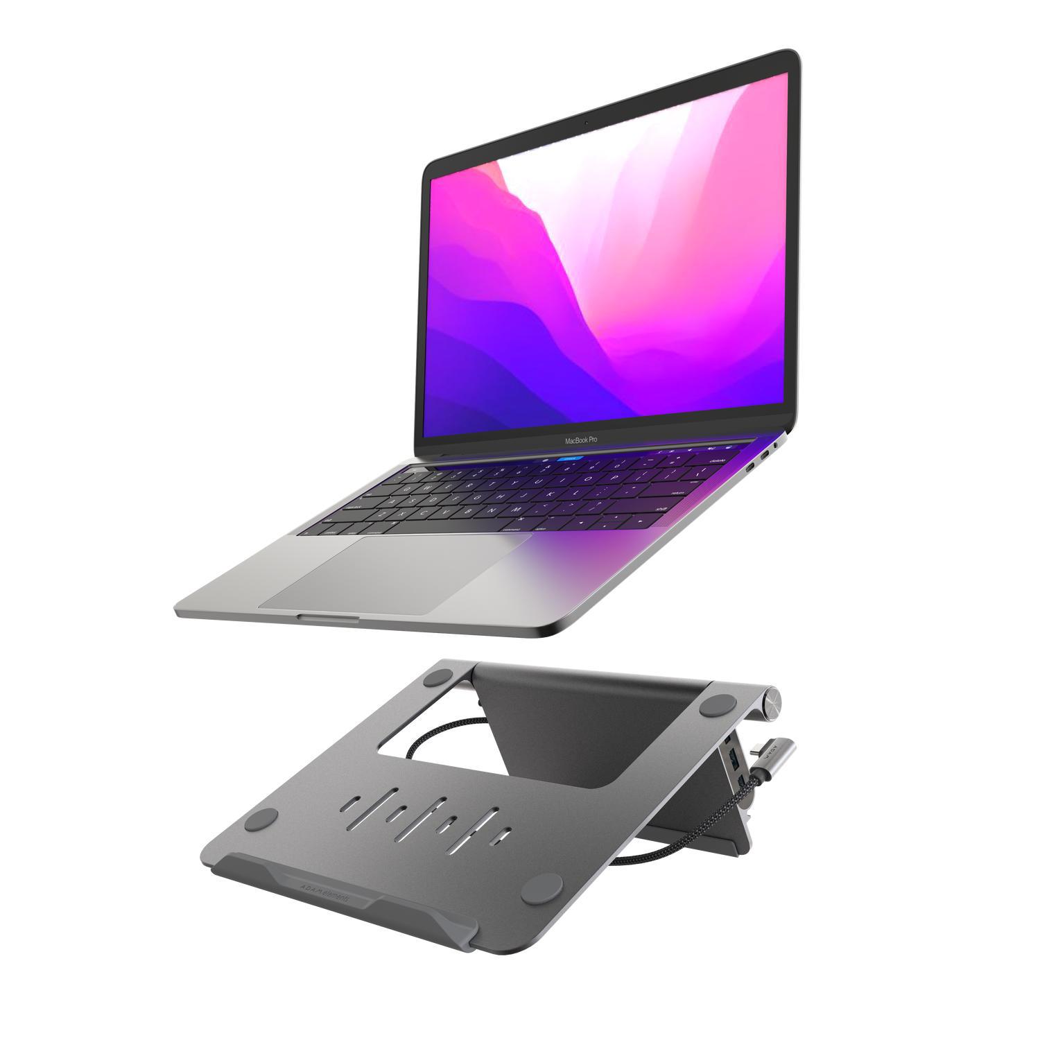 Adam Elements Hub Stand - 5 Port Usb-C Hub With Stand