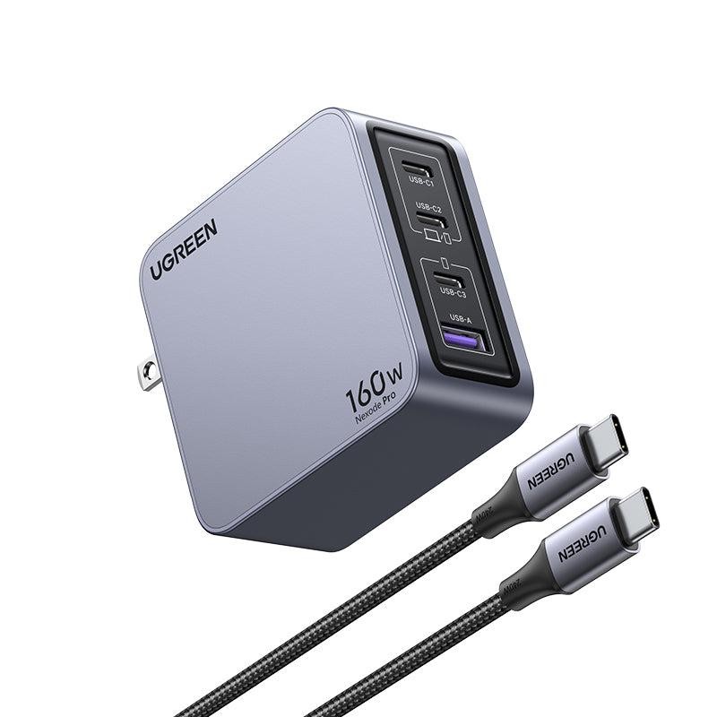 Ugreen Nexode Pro Usb-A+3*Usb-C 160W GaN Tech Fast Charger