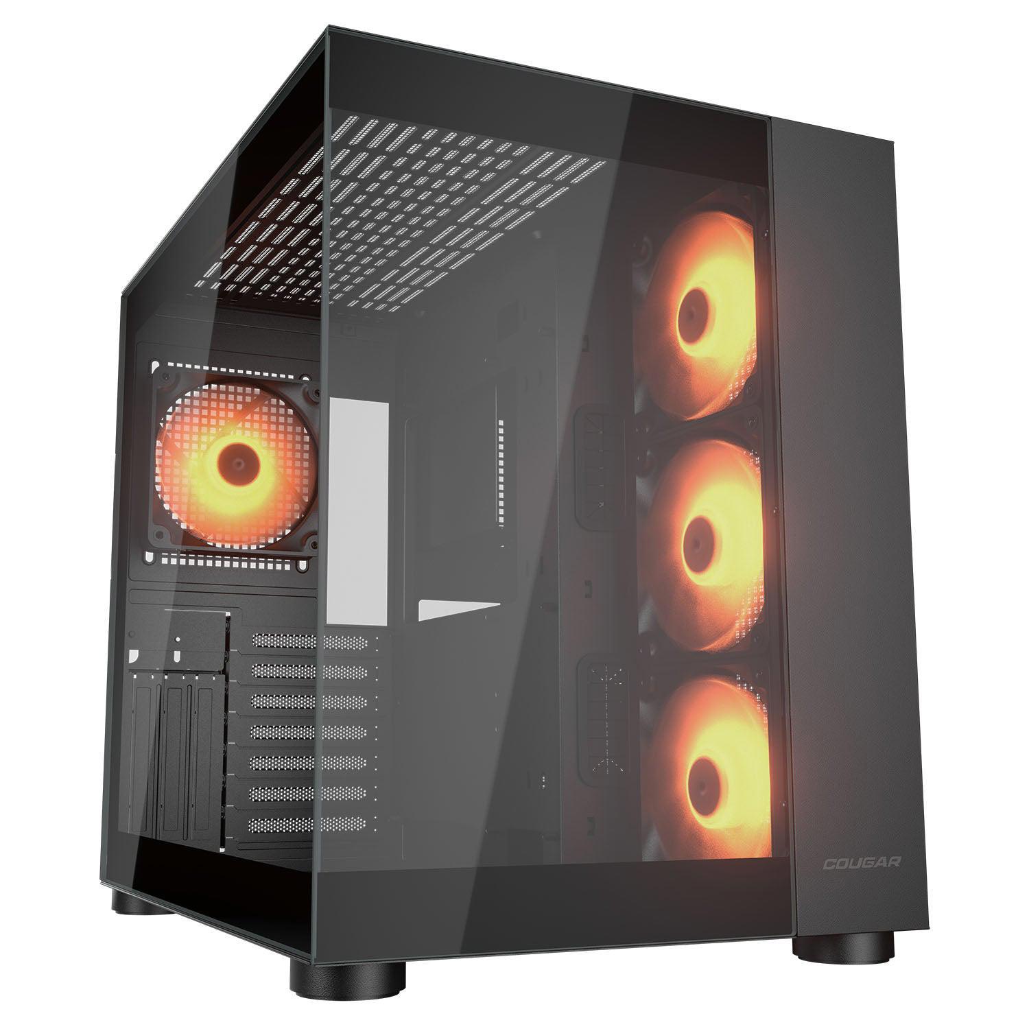 Cougar FV150 RGB Black - PC Case