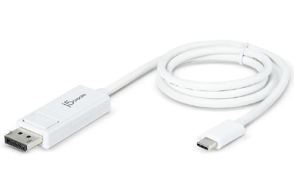 J5create Jca141 Usb-C Type-C To 4K DisplayPort (DP) 1.2M Cable