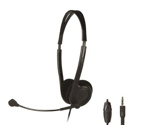 Shintaro Light Weight Headset With Boom Microphone (Single Combo 3.5MM Jack)