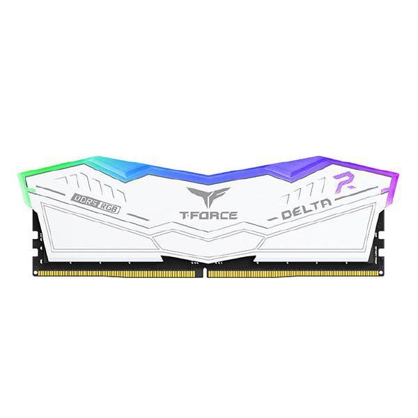 Team Group T-Force Delta DDR5 Desktop Ram White RGB Ud-D5 16GBx2 6400 CL40-40-40-84 1.35V