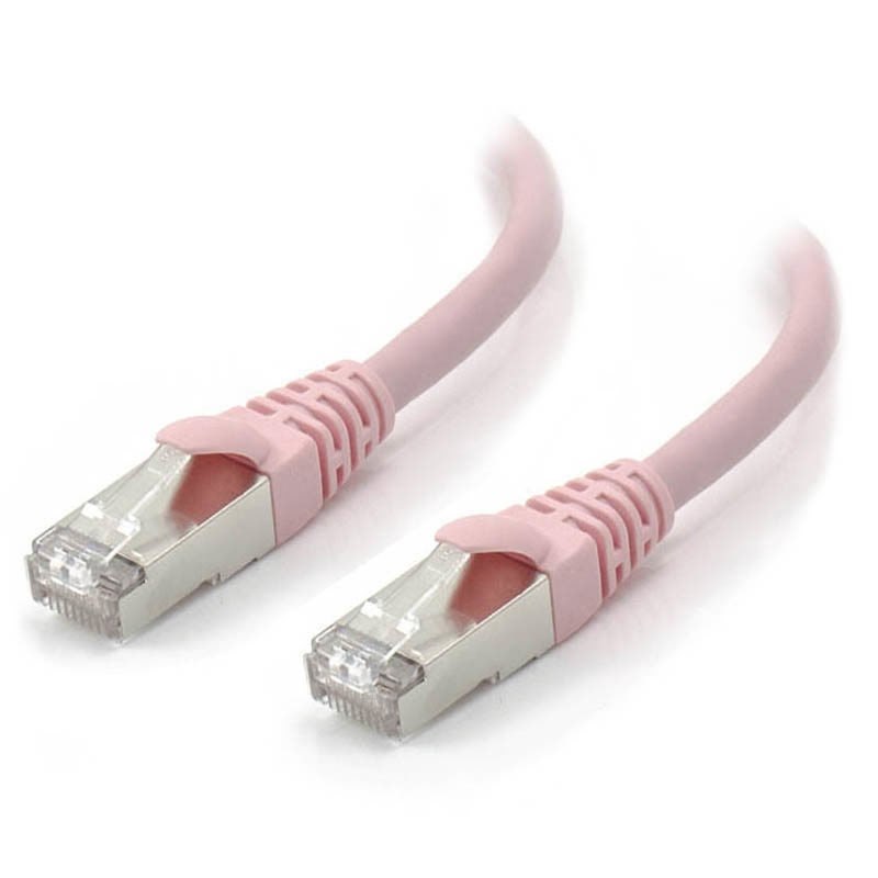 Alogic 5M Pink 10Gbe Shielded Cat6a LSZH
