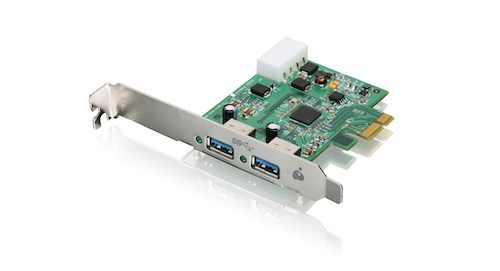 Iogear 2-Port SuperSpeed Usb 3.0 PCI-Express Card