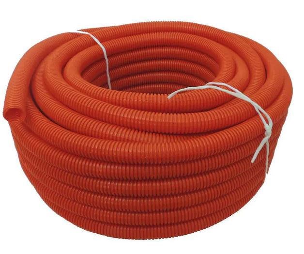 1in Wire Loom Tubing - Orange