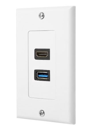 Hdmi And USB 3.0 Faceplate
