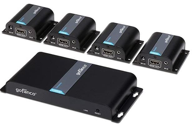 4 Port HDMI Extender Splitter