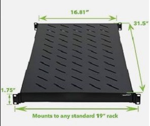 19X17in Rack Shelf