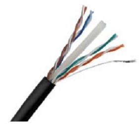 Cat6 WirePath Black BY FT