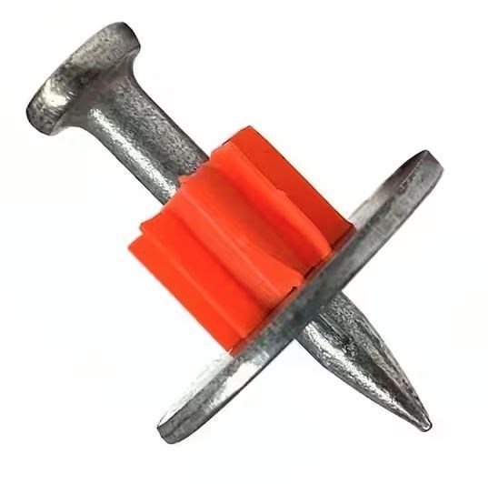 1 In. Drive Pins With Washers (100-Pack)