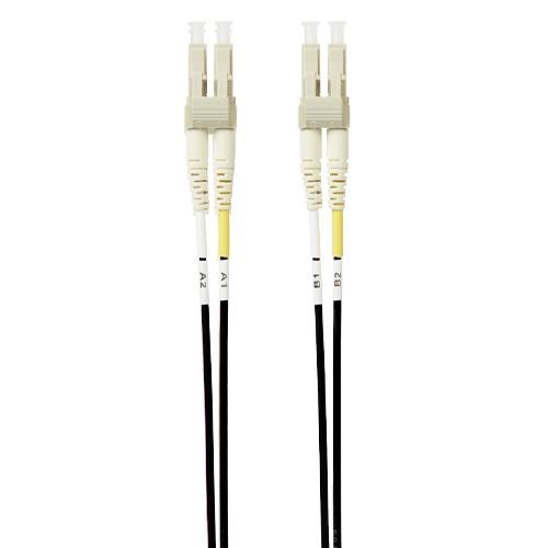 4Cabling 0.5M LC-LC Om4 Multimode Fibre Optic Patch Cable: Black