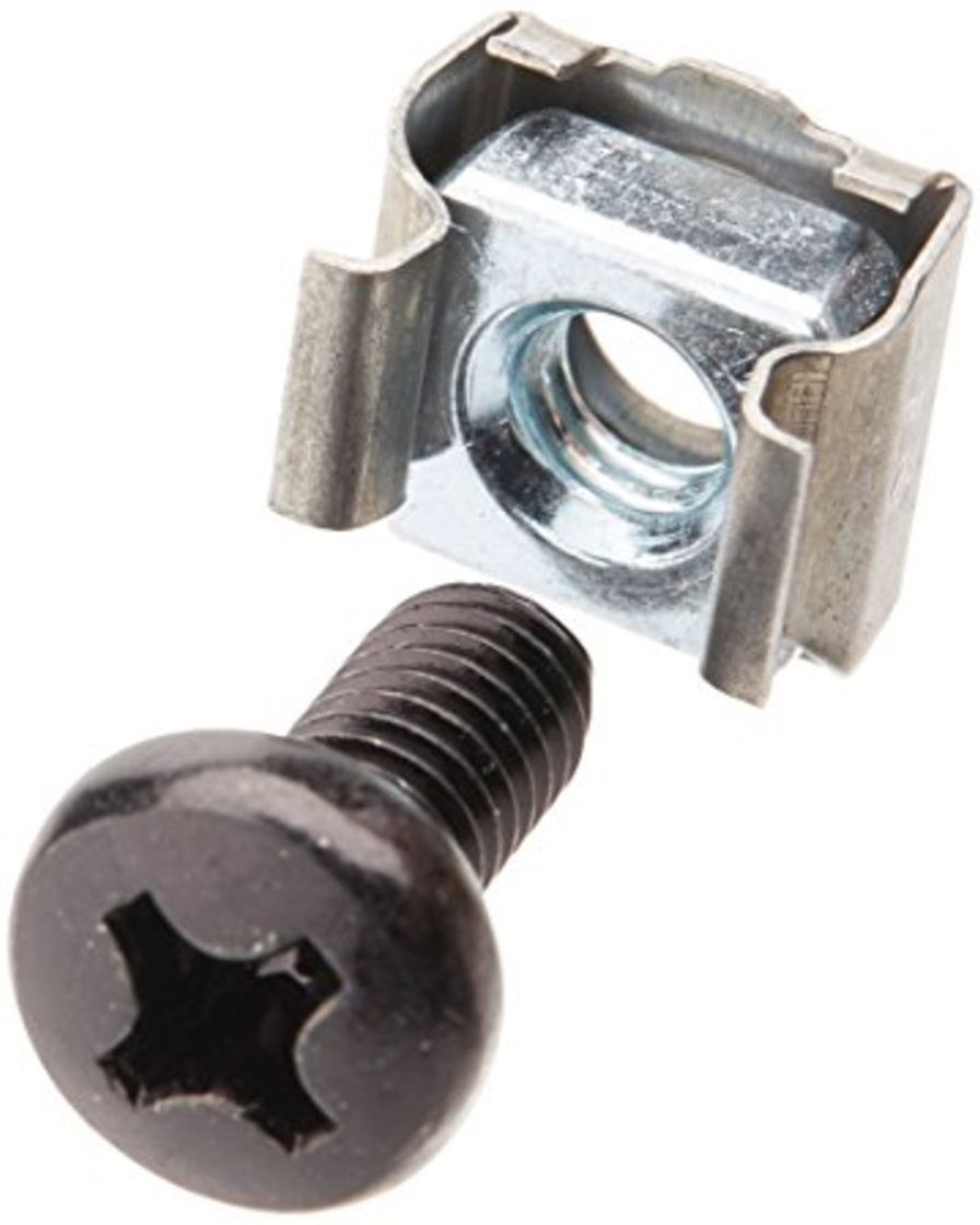 Linkbasic M6 Cagenut Screws And Fasteners For Network Cabinet - Single Unit Only - Caa-M6screw Cah-Cagenut-40