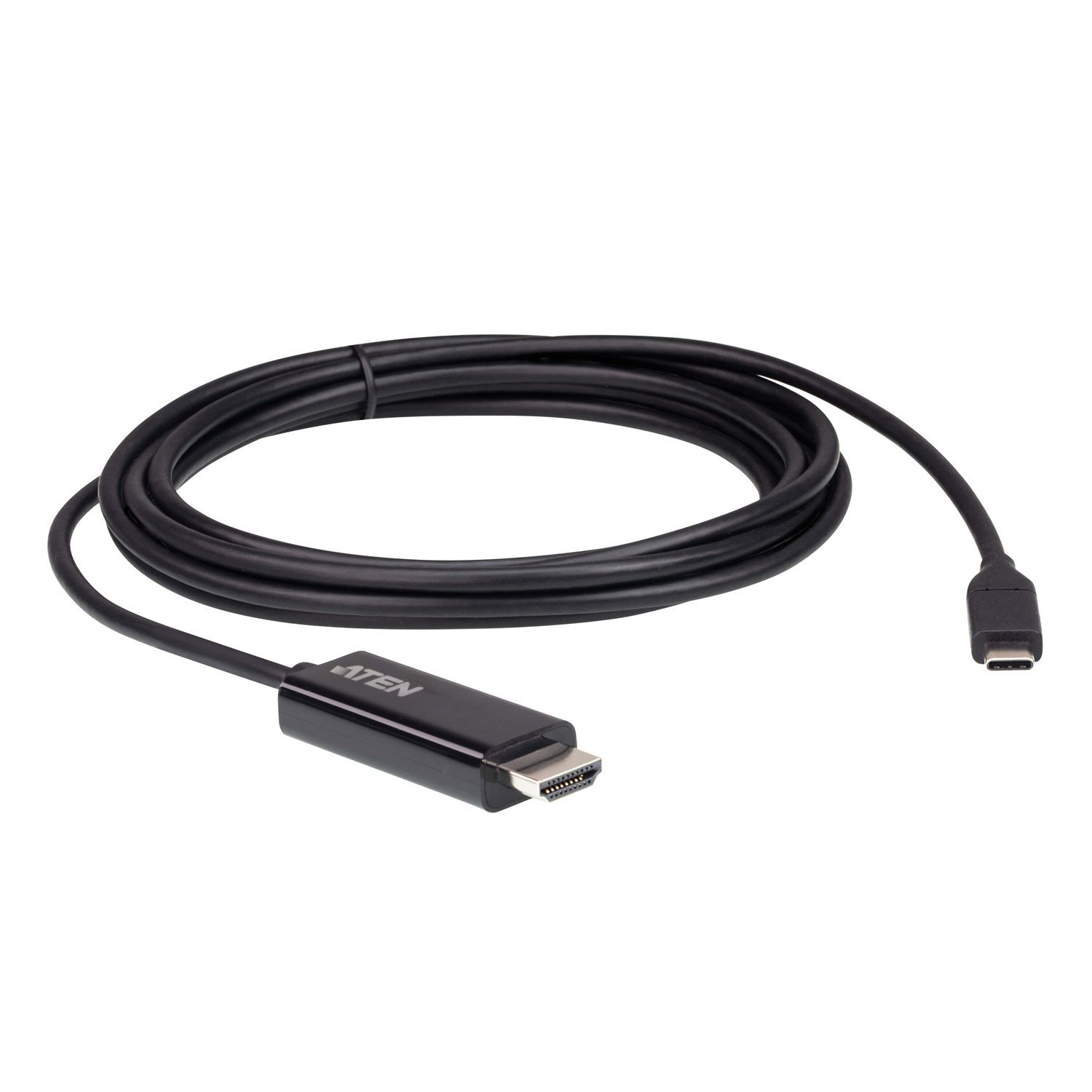 Aten Usb-C To Hdmi 4K 2.7M Cable, Supports Up To 4K @ 60Hz With High Quality Cable