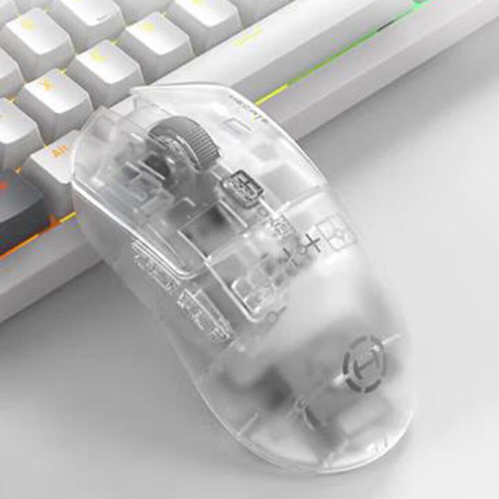 Edifier G3M Pro Tri-Mode Wireless Gaming Mouse -Transparent White 26000 Dpi 70 Hours Battery Lifespan Three-Way Wireless Connectivity