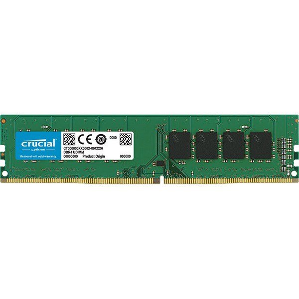 Crucial 4GB (1x4GB) DDR4 Udimm 2666MHz CL19 1.2V Unbuffered Single Stick Desktop PC Memory Ram