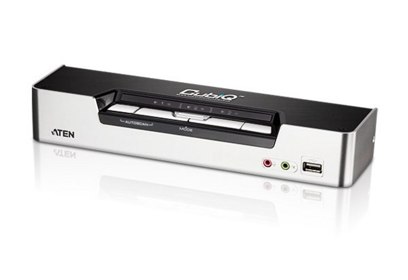 Aten 4 Port Usb Hdmi KVMP Switch With Dolby Audio, Usb Hub - Cables Included