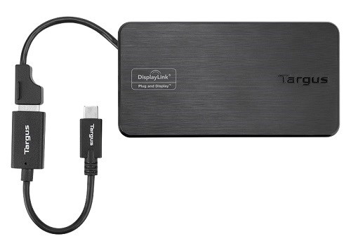 Targus VersaLink DSU100US USB 3.0 Type A Docking Station for Notebook, Tablet PC