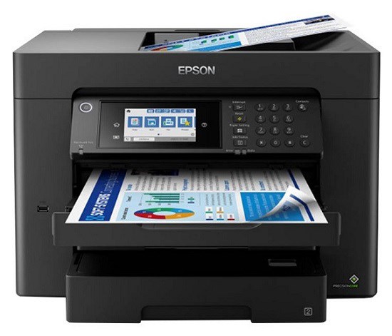 Epson WorkForce WF-7845 Wireless Inkjet Multifunction Printer - Colour