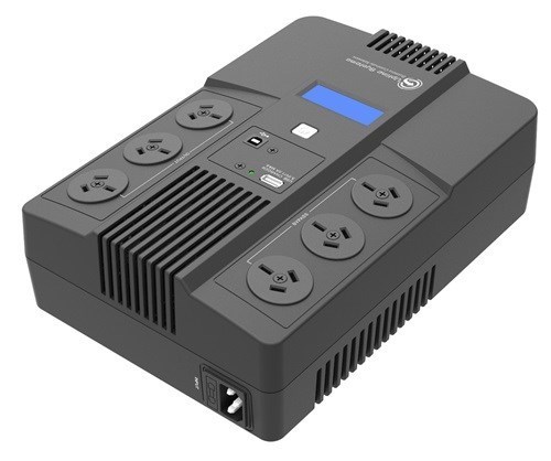 Uptime BT800-AVR, BT Series, Line Interactive UPS with LCD Display, 800VA, 480W, Powerboard Style, 240 V AC, 60Hz, 2 Year Warranty