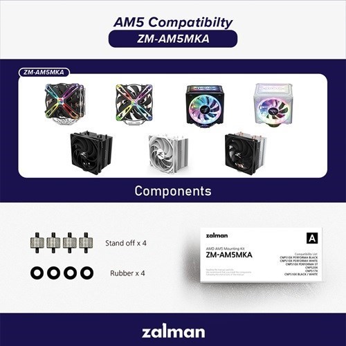 Zalman Zal Acc Fan-Amd-Am5-Kit-Zm-Am5mka