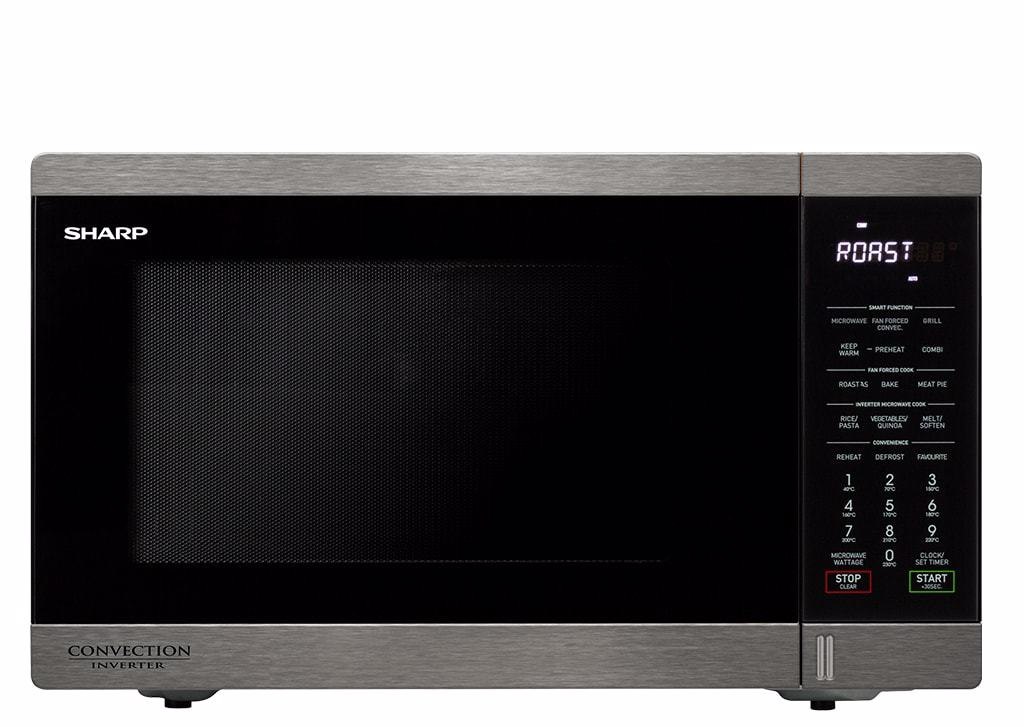 Sharp R890EST 32L Inverter Convection Microwave – Stainless Steel