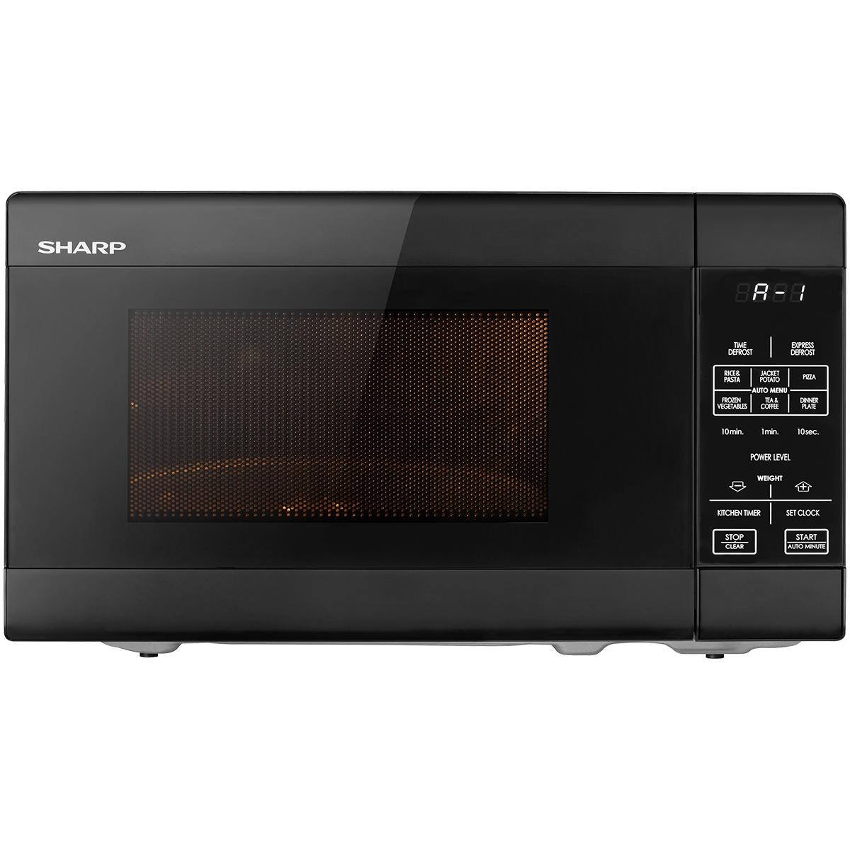 R211DB 20L Compact Microwave – Black