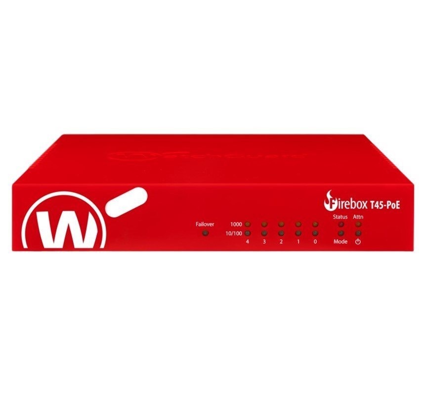 WatchGuard Trade Up To Watchguard Firebox T45-Poe With 3-YR Basic Security Suite (Au)