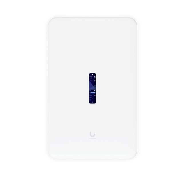 Ubiquiti UniFi Dream Wall, Wall-Mountable UniFi Cloud Gateway, Built-In WiFi 6 Access Point, PoE Switching, UniFi Os Console, 3.5+ GBPS, 2Yr Warr