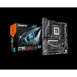 Gigabyte Z790 Eagle Ax Intel Lga 1700 Atx Motherboard, 4X DDR5 ~192GB, 3X Pci-E X16, 3X M.2, 4X Sata, 5X Usb 3.2, 1X Usb-C, 2X Usb 2.0