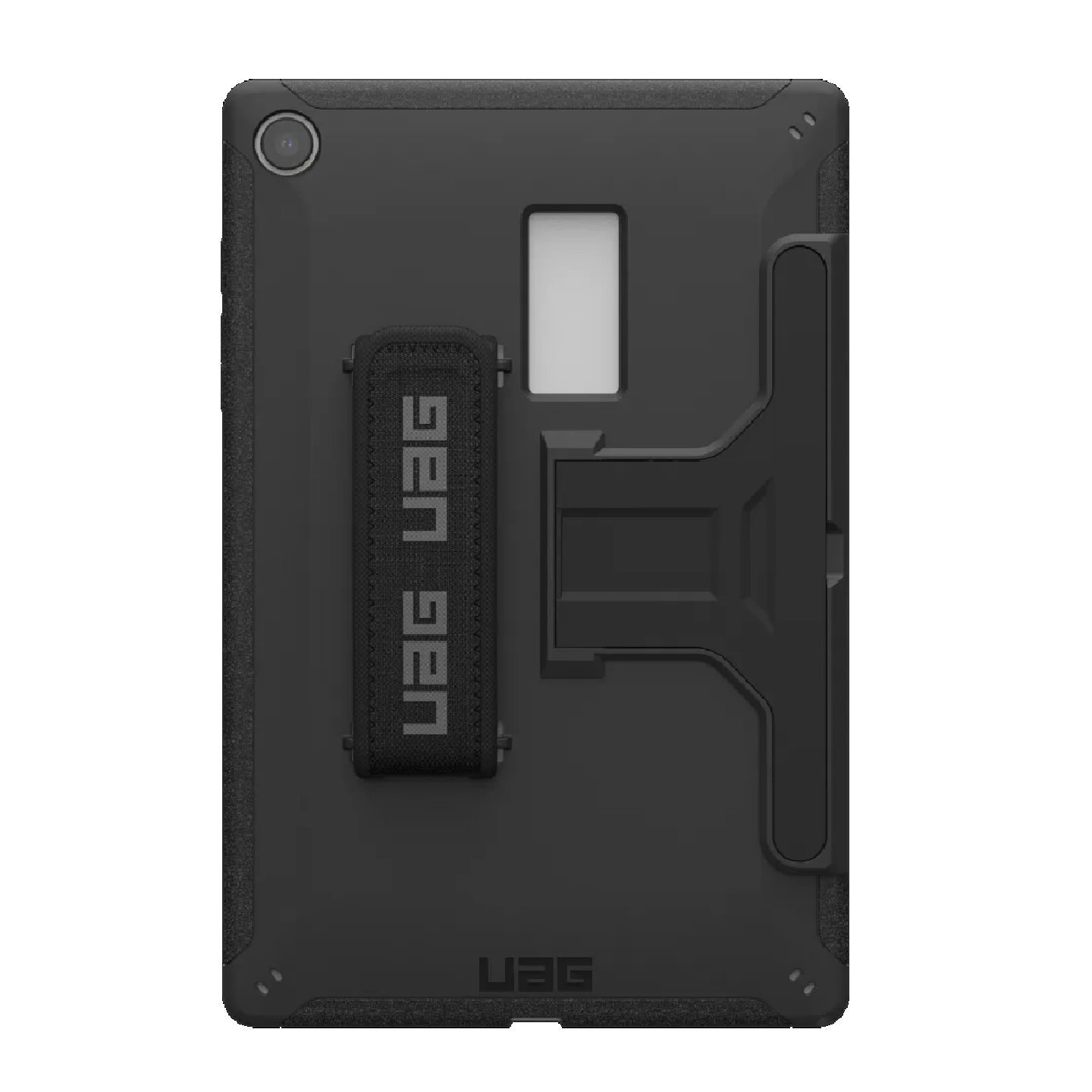 Uag Scout Samsung Galaxy Tab A9+ (11') With Kickstand & Handstrap Rugged Case -Black(224450114040),DROP+ Military Standard, 10 YRS
