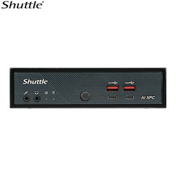 Shuttle Ai XPC, Intel ® Meteor Lake Core Ultra 7 155H Processor, 2X DDR5, 3X M.2 2280, 2X Hdmi, 2X DP, 8X Usb, 4X 2.5G Lan, 1X M.2 2230