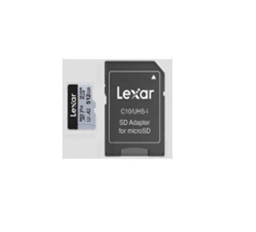 Lexar Professional Silver Plus 128GB microSDXC™ Uhs-I Card 128GB- C10, A2, Uhs-I(U3), V30, Up To 205MB/s Read, 150MB/s Write