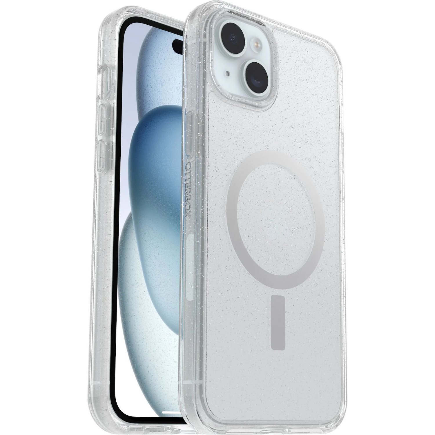 OtterBox Symmetry Series+ Clear Case for Apple iPhone 15 Plus Smartphone