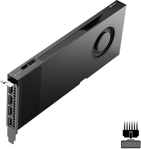 PNY Nvidia Quadro RTX4000 Ada 20GB DDR6 Pcie Graphics 4*Mini DP