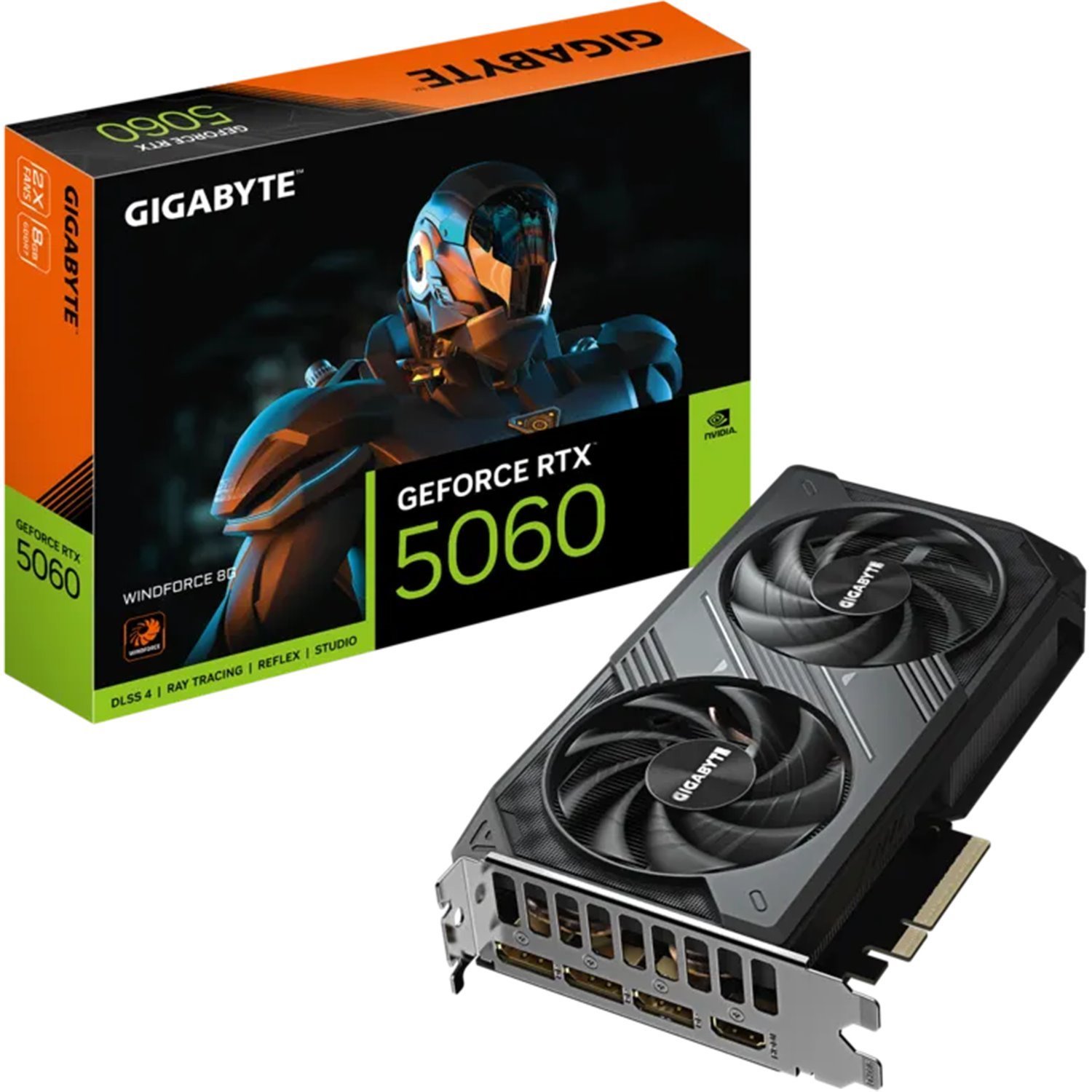 Gigabyte GV-N5060WF2-8GD Graphic Card (3YRS)