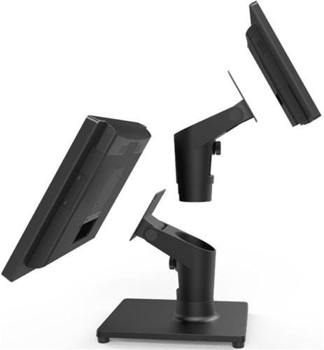 Advantech Tube Stand for 2nd Display, Black