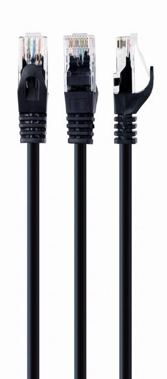 PATCH CABLE CAT6 UTP 3M BLACK PP6U-3M/BK GEMBIRD