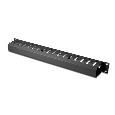 Digitus | 1U Cable Management Cage Detachable Rear Plate | DN-97617 | For Installation On The 483 MM (19“) Profile Rails