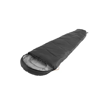 Easy Camp Starling Mummy Black 8°C | Sleeping Bag | 210 X 75 X 50 CM | Temperature -5 To 12 °C | Two-Way Open-End, Autol